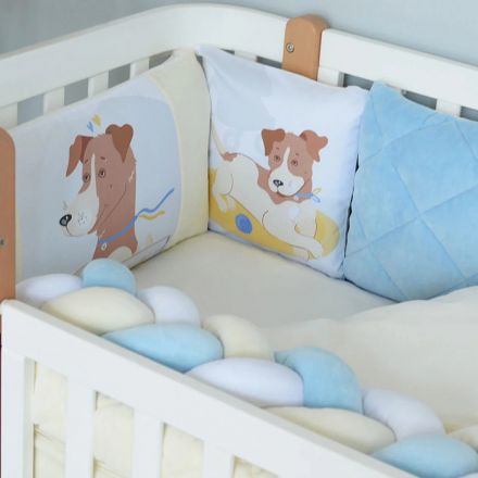 Постельный комплект Baby Veres Velour Friendly Pes (5од.)